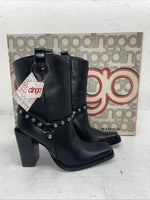 New Women’s Black Dingo Cowboy Boots. D 102270 7.5 7 1/2 M. 17-21