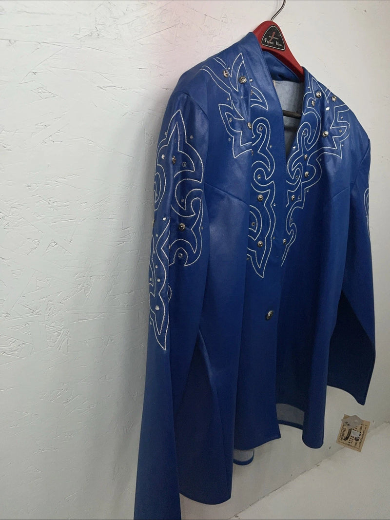 New Women’s Blue 3XL 1849 Authentic Ranchwear Show Jacket RR-7