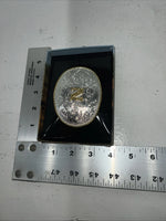 New Women’s Nocona Silver Gold “N” Belt Buckle. 37572-N A-110