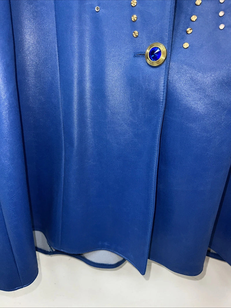New Women’s Blue 1849 Authentic Ranchwear XXL Western Show Jacket UU-66