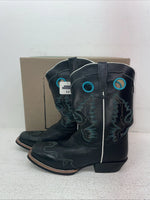 New Men’s Black Smoky Mountain Cowboy Boots. 3343 Y 5.5 5 1/2. 2-77