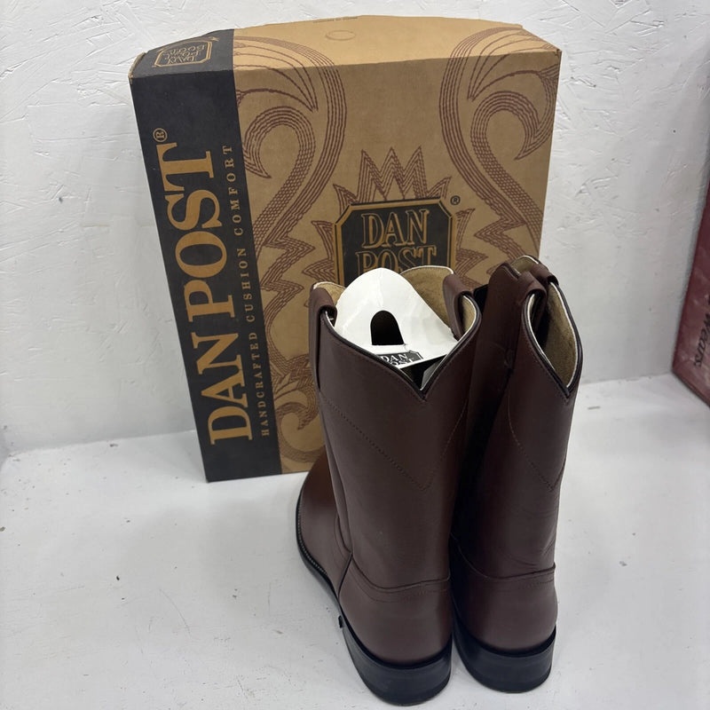 New Brown Dan Post Boots Size 8.5 Brand Boots Good For Every Day Use 3-11