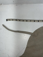 NOS Tan Show Chaps With Fringe Adjustable Waist 42” I-80