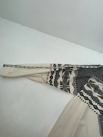 New Men’s Grey Aztec Panhandle Slim Long Sleeve Button Up Shirt S #DS3260 3B-94
