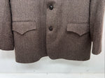 New Mens Brown Pioneer Wear Suit Coat 42L #12527 WW-56