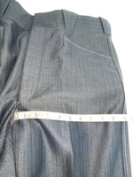 New Vintage Blue Circle S Polyester Pants OO-104