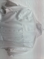 New Women’s Royal Highness White Designed Short Sleeve English Shirt 40 DD-34