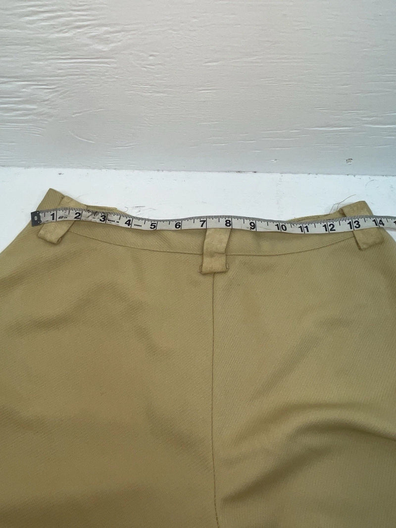 New Vintage Yellow Express Tricot Polyester Pants VV-53