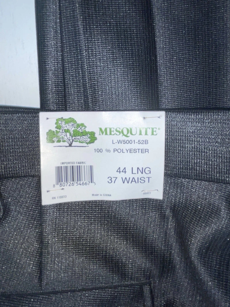 New Vintage Black Mesquite Polyester Pants #W500152B XX-106