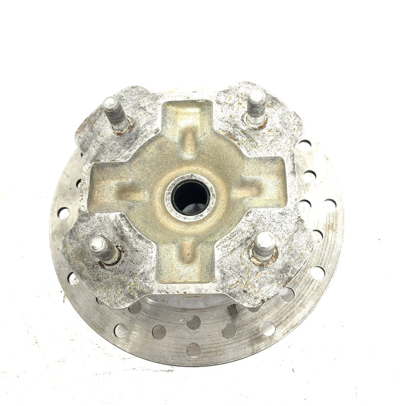 07-14 Honda Rancher 420 TRX420FE ES OEM Front Hub W/Rotor 44615-HP5-600 AH76