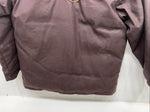 New Men’s Comfy Brown Nylon Winter Jacket XL #05324-501 3C-53