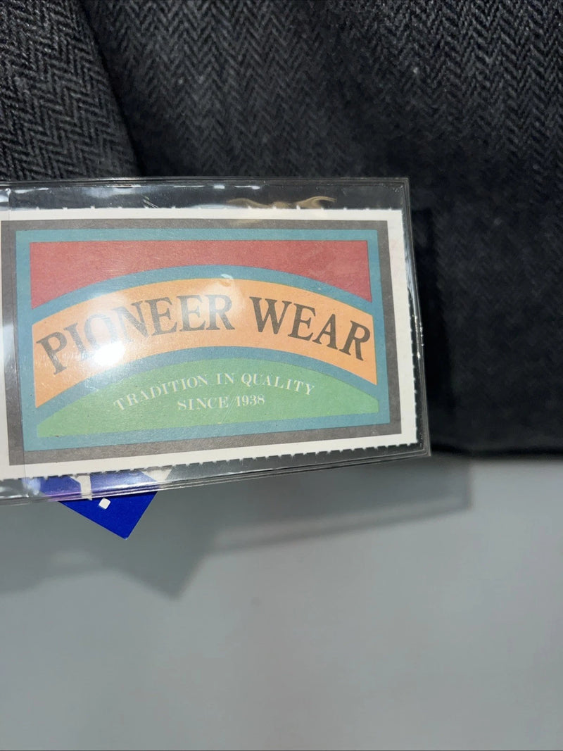 New Men’s Pioneer Wear Grey Suit Jacket 46L #12556 T-601