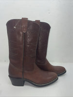 New Men’s Brown Texas Brand Cowboy Boots. 8021 8 E E. 1-129