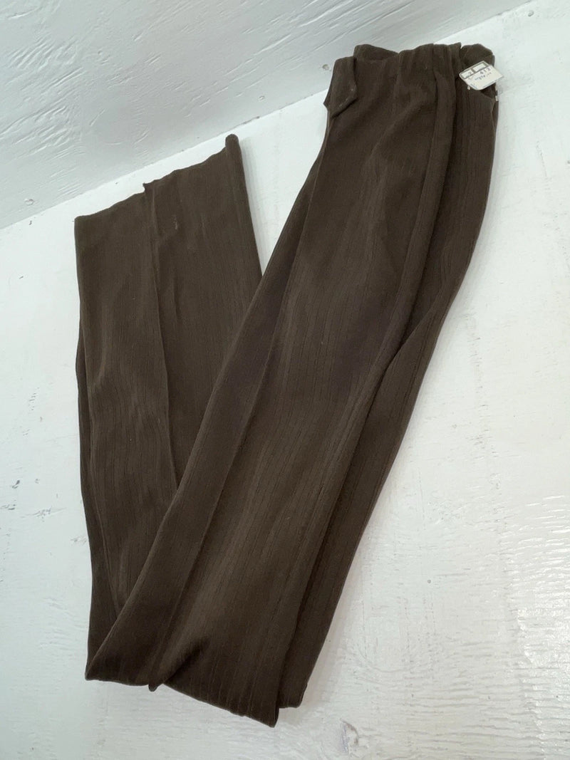 New Vintage Brown Handler Polyester Pants #412 3A-14