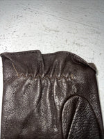 New Brown Leather Show And Riding Gloves B-502