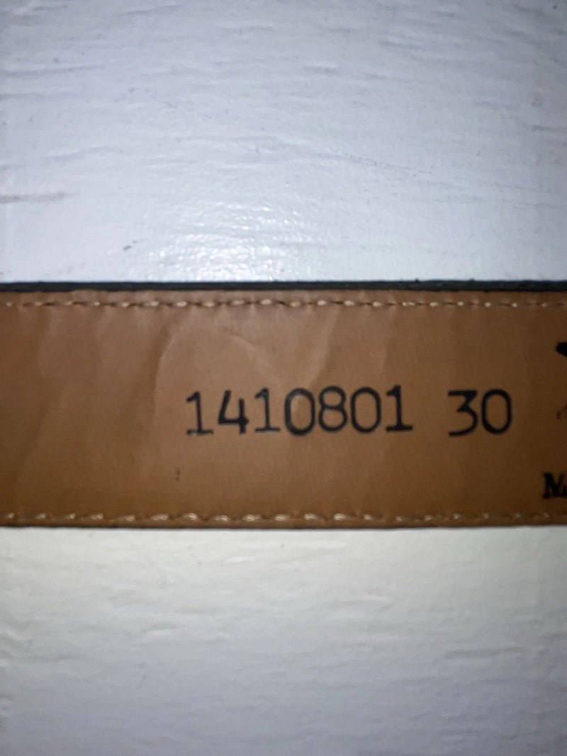 New Black Genuine Leather Nocona 30” Belt #1410801 Z-161