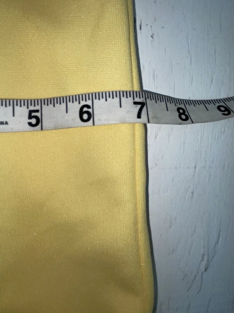 New Vintage Yellow Western Heritage Polyester Pants #G31 3A-89