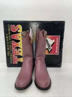 New Women’s Pink Texas Brand Cowboy Boots. 4433 8 M. 16-38