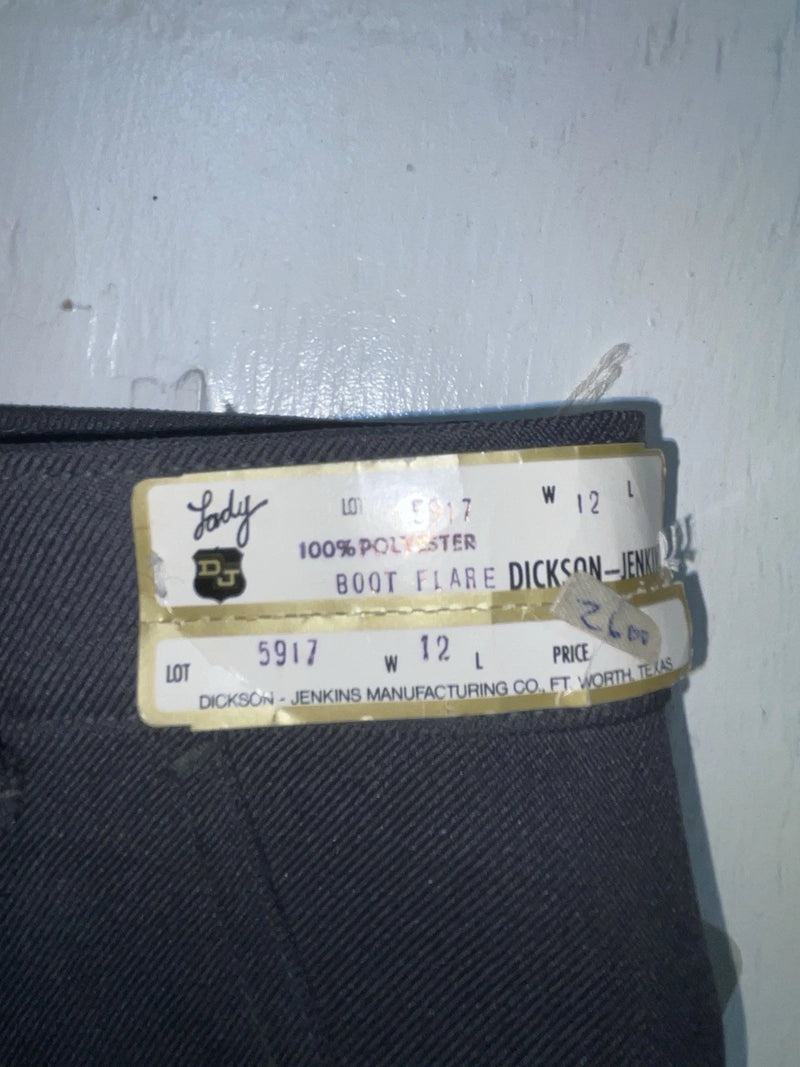 New Vintage Gray Dickson Jenkins Polyester Pants #5917 ZZ-28