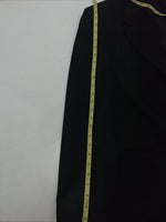 New Men’s Circle S Black Suit Jacket 48R #25832 Y-607