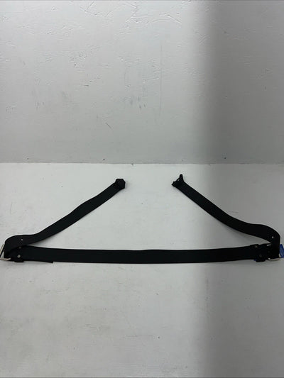 New Black ABETTA Nylon Back Flank Cinch Set. 23412BK S-63