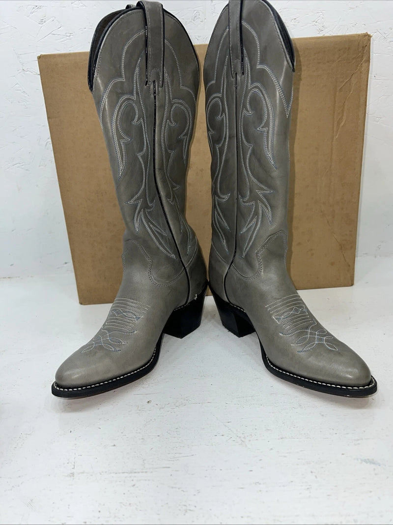 New Women’s Grey Kenny Rodger’s Cowboy Boots. 40402 6 M. 20-130
