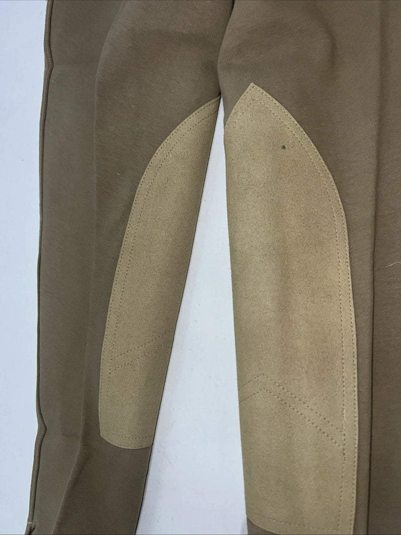 New Women’s Tan Tough 1 Comfort Riders English Riding Breeches. 34 R D-93