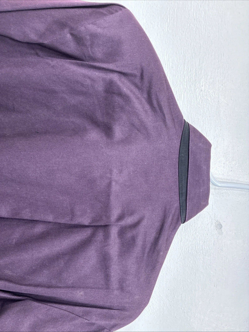 New Women’s Rough rider Purple Long Sleeve Button Up Size Large TT-74