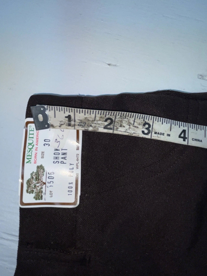 New Vintage Brown Mesquite Polyester Pants #5506 OO-82