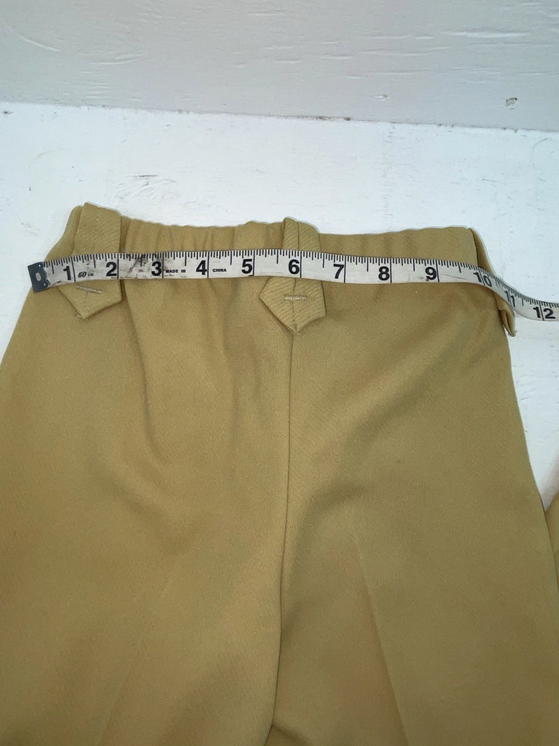 New Vintage Yellow Fenton Polyester Pants #310 VV-47