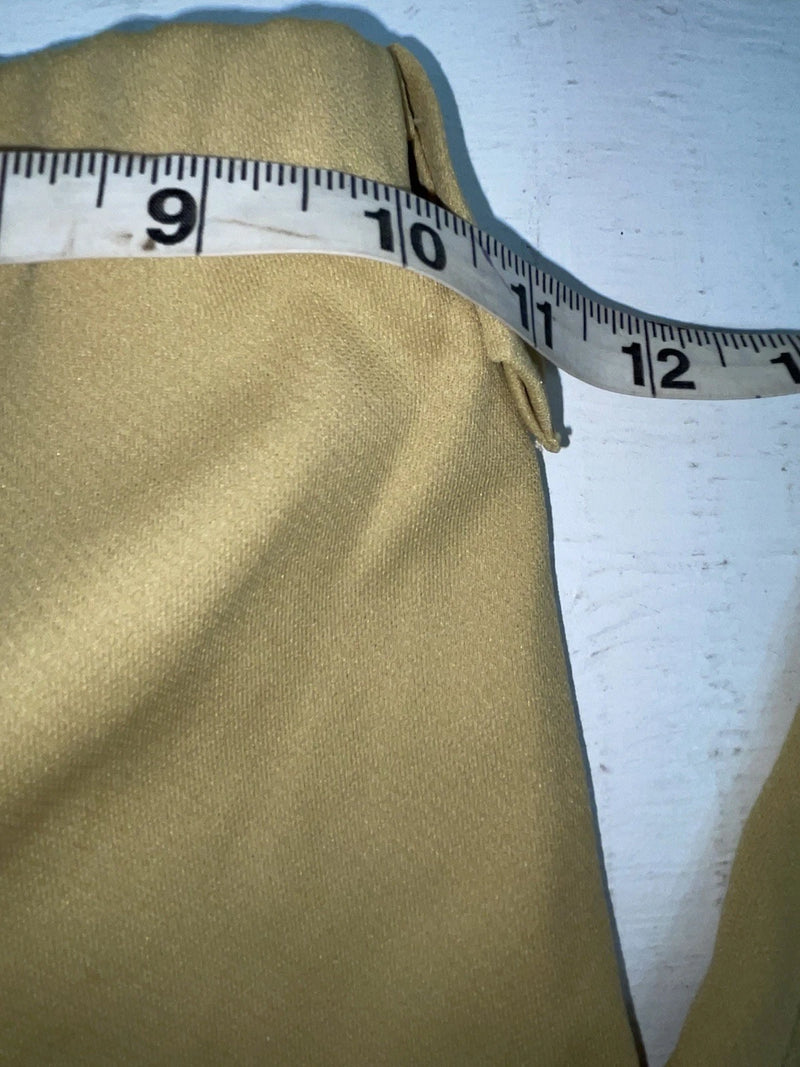 New Vintage Yellow Fenton Polyester Pants #310 VV-47
