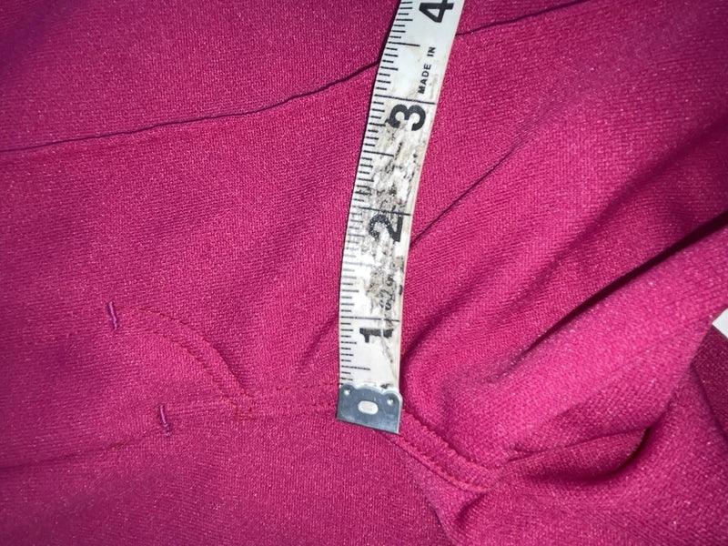 New Vintage Pink Prior Polyester Pants #8990 SS-83