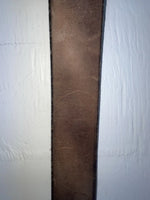 New Brown Genuine Leather Chambers 34” Belt #JC679 Z-125