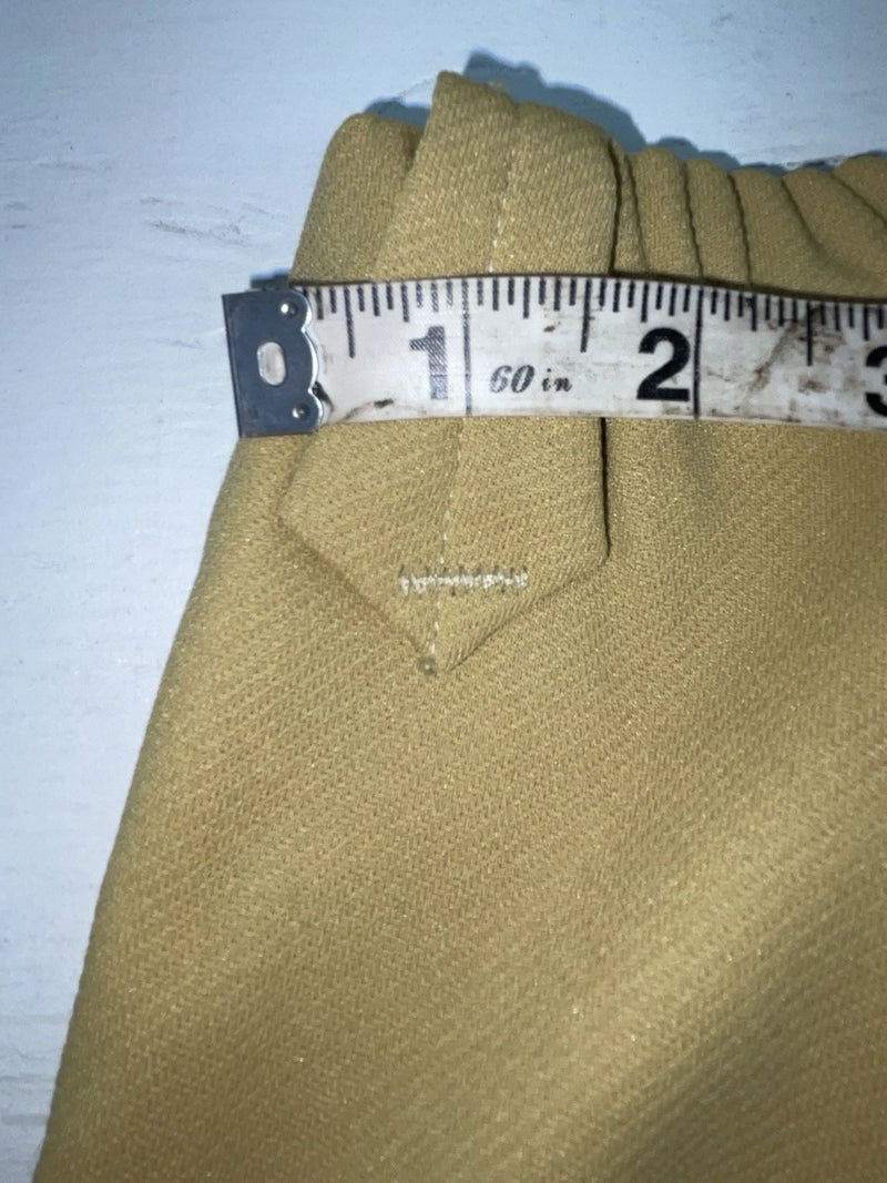 New Vintage Yellow Fenton Polyester Pants #310 VV-36