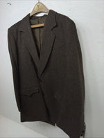 New Men’s Pioneer Wear Brown Suit Coat 42 #12580 Y-602