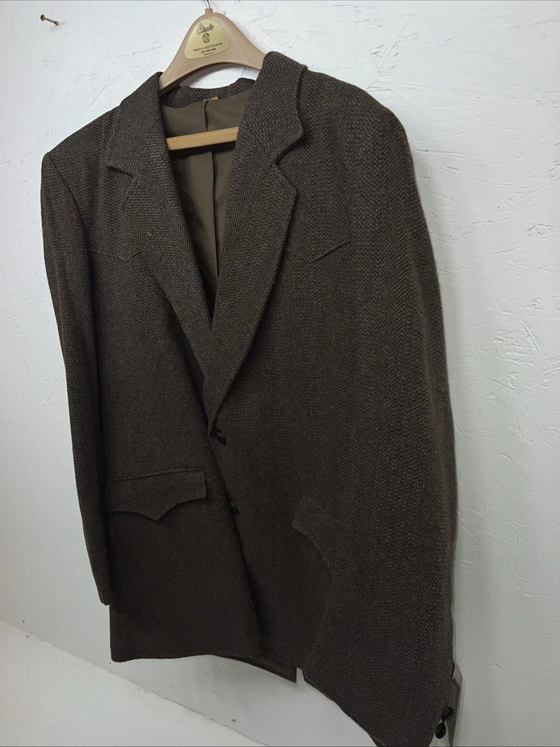 New Men’s Pioneer Wear Brown Suit Coat 42 #12580 Y-602