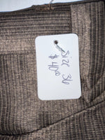 New Vintage Brown Circle S Polyester Pants #CP5091 SS-12