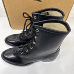 NEW American West Trading Company Cowboy Boots Black Lacer Boot Size 5.5D. 1-14