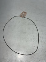 New Women’s Western Charm Silver Chain Necklace. 29661 A-85