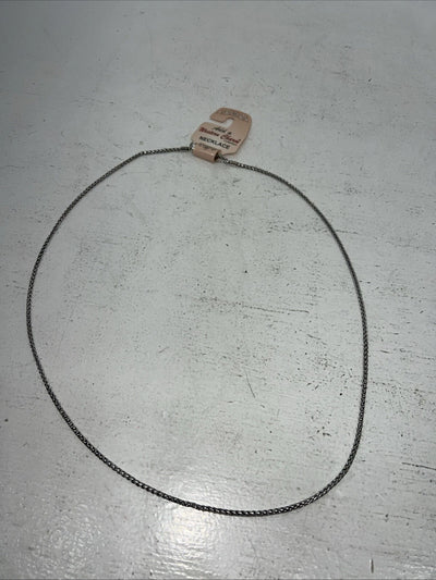 New Women’s Western Charm Silver Chain Necklace. 29661 A-85