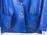 New Women’s Blue 1849 Authentic Ranchwear Western Show Jacket XXL #2932 UU-16