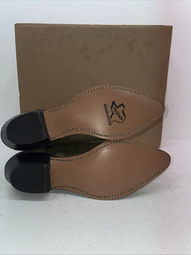 New Women’s Green Texas Brand Cowboy Boots. L 9302 8.5 8 1/2 M. 16-122