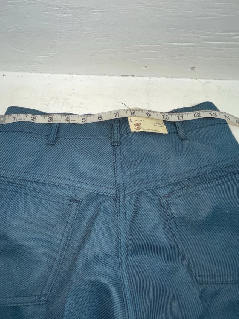 New Vintage Blue Miller Polyester Pants #2624 3A-46