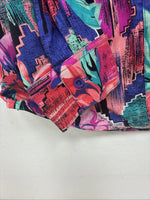 New Women’s Wrangler Multicolor Design Long Sleeve Button Up Small TT-104