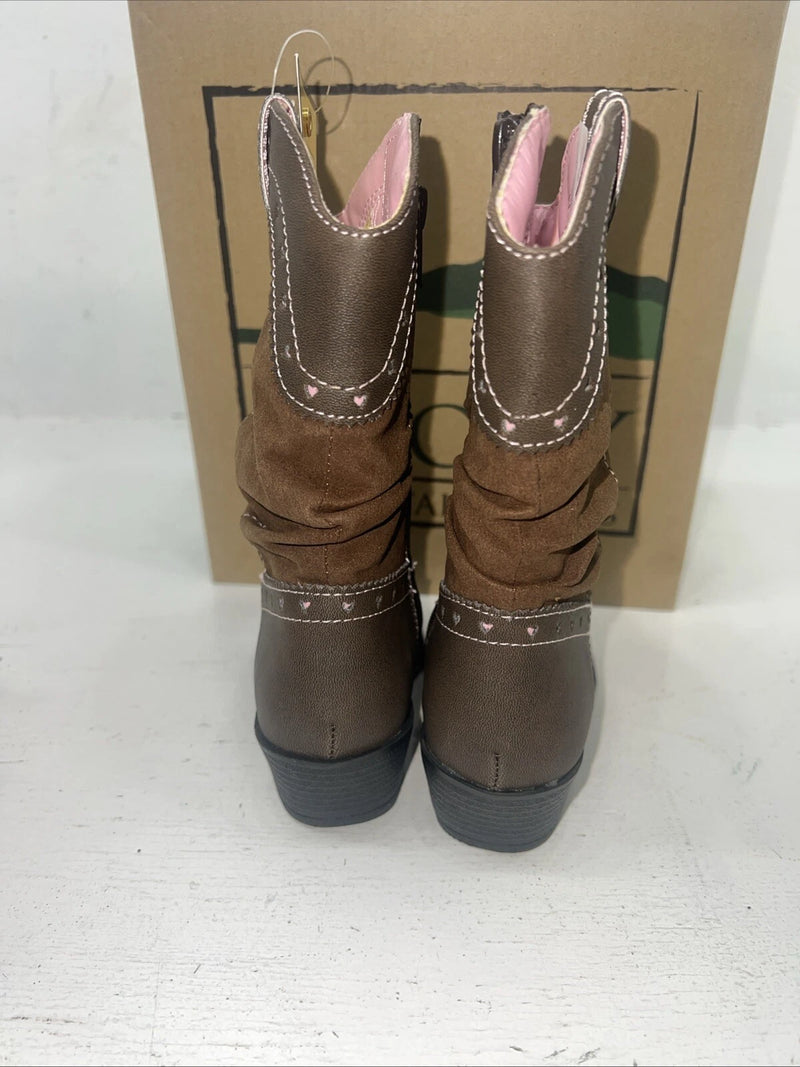 New Children’s Brown Smoky Mountain Cowboy Boots. 1122C 10. 24-29