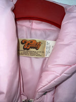 New Women’s Comfy Pink puffer Jacket Size 12 #05704 QQ-15 
