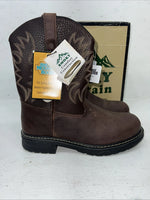 New Women’s Brown Smoky Mountain Cowboy Boots. 2471Y 6.5 6 1/2 Y. 19-60