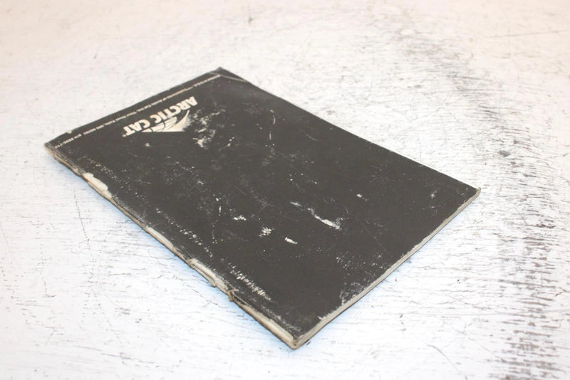 1999 Arctic Cat Zr 600 Oem Operatrors Manual SA19