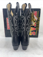 New Women’s Black Texas Brand Cowboy Boots. 4970 7 M. 18-98