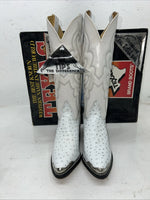 New Women’s White Texas Brand Cowboy Boots. 4207 6 M. 20-108